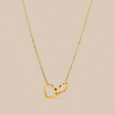 A Mia Figlia - Collana Cuori Incrociati